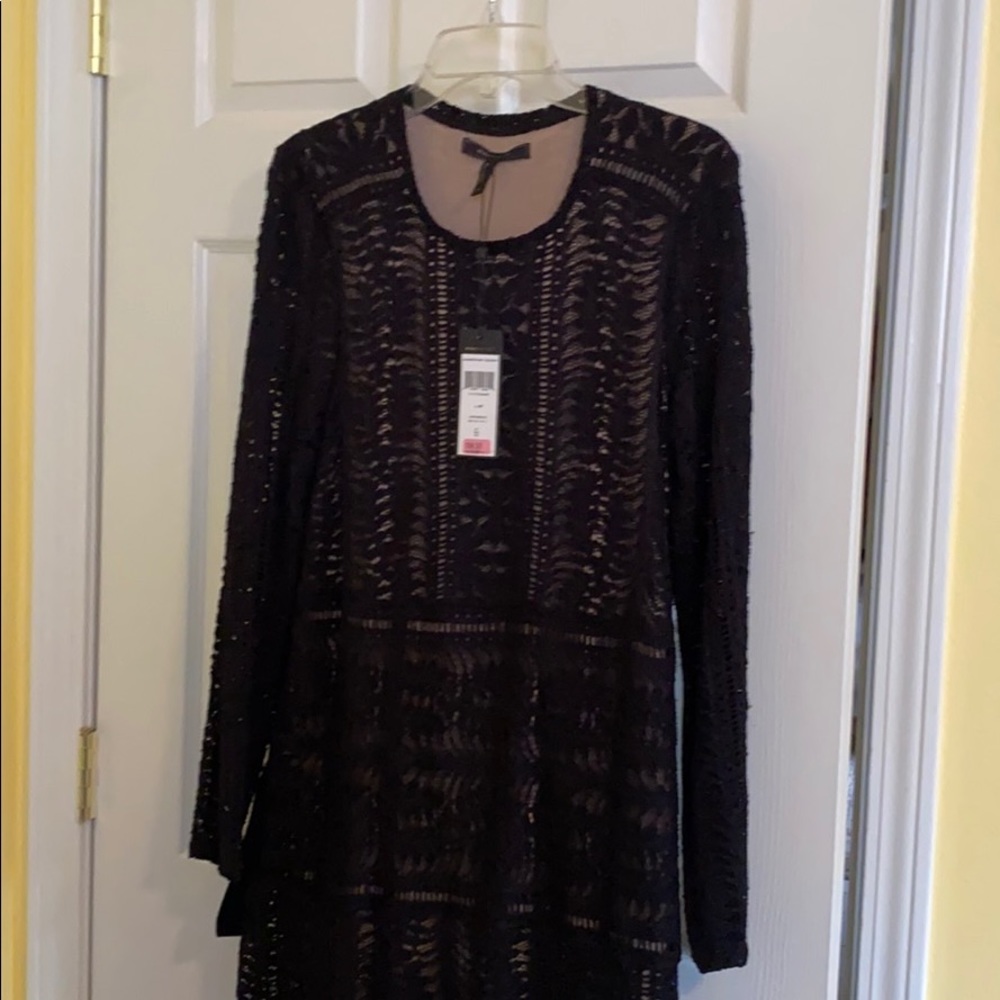 BCBG Lace dress with underslip